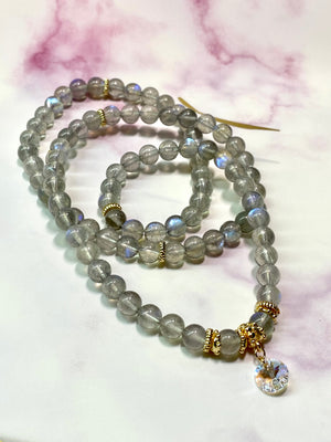 Grey Moonstone Bliss