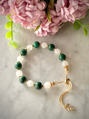 Malachite Bliss Bracelet