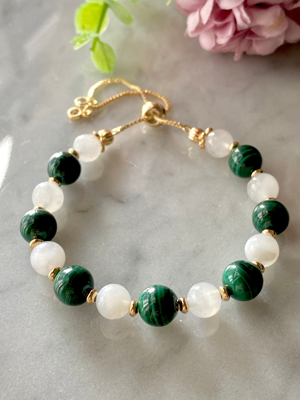 Malachite Bliss Bracelet