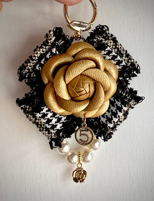 Forever Camellia Premium Bag Charm