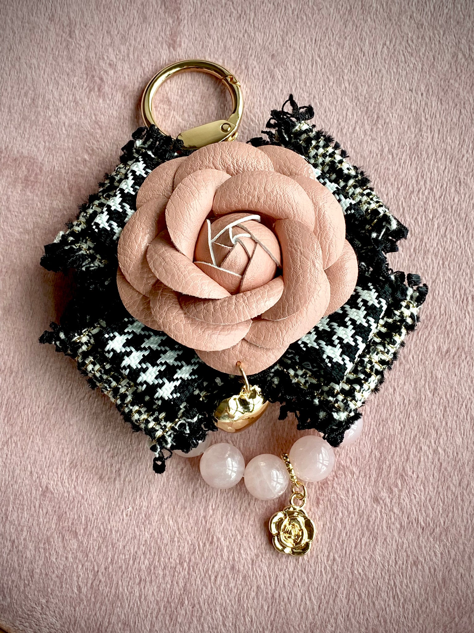 Forever Camellia Premium Bag Charm