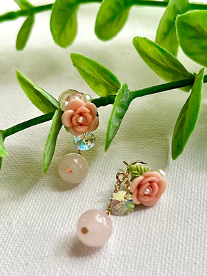 Dainty Sweet Rose Earrings