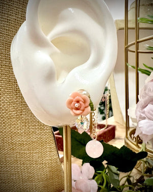 Dainty Sweet Rose Earrings