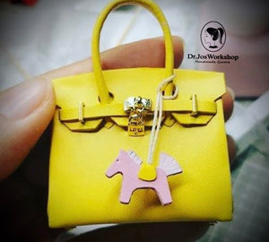 Mini B Bag Charm