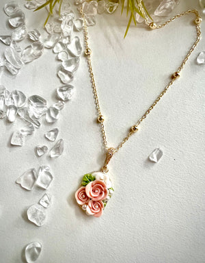 The Rose Pendant Necklace