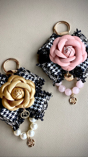 Forever Camellia Premium Bag Charm