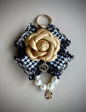 Forever Camellia Premium Bag Charm