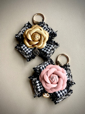 Forever Camellia Premium Bag Charm